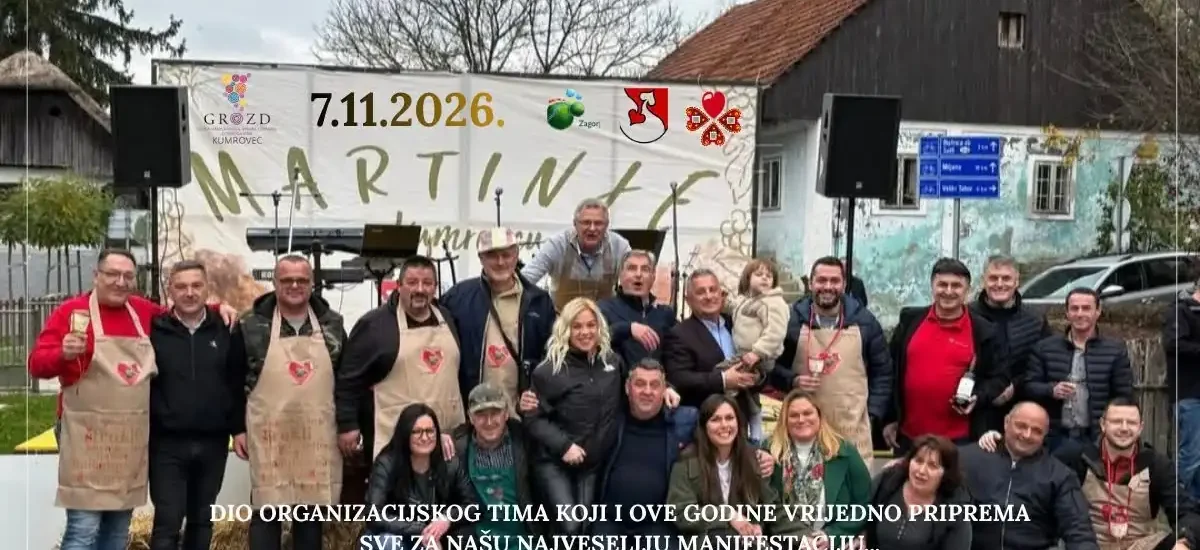 Martinje u Kumrovcu 2026. – organizacijski tim